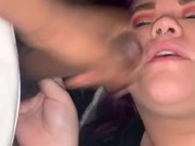 Tinder Date Gets Her Face FUCKED!!!! 13/16