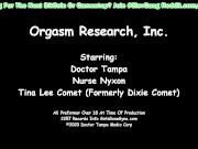 $CLOV Tina Lee Comet Submits Body to Science 4 INTENSE Orgasm Research by Doctor Tampa & Nurse Nyxon 11/16
