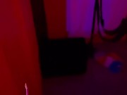 Cuckquean wife teases and watches her us and creampie a girl in the gloryhole 15/16