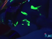 Neon porn threesome 13/16