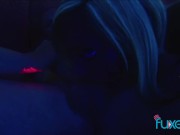 Neon porn threesome 15/16