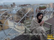 SISPORN Flapper greedily sucks stepbrothers dick and has vaginal sex 4/16