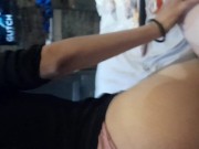 Vaquera inversa montando una polla 7/16