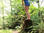 kleiner nasser Wald Ausflug 5/16