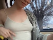 Girl Flash Tits and Rips Bong 1/16