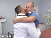 Nurse Joins Bisexual Doctors After Catching Them Fucking - BiPhoria 2/16