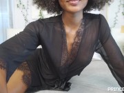 College Babe Dirty Talking JOI Seduces You With a Blowjob and Makes You Cum In Her Pussy 1/16