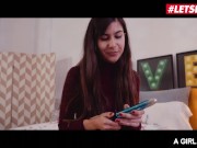 AGIRLKNOWS - LESBIAN GIRLFRIENDS MASTURBATE AND FUCK EACH OTHER PASSIONATELY - LETSDOEIT 4/16