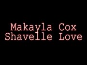 Makayla Cox And Shavelle Love Bathe Are Talented Tongues With A Glass Dildo 2/16
