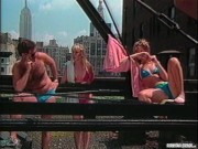 Classic Lesbian Porn Stacey Donovan Eats Danielle Pussy On The Toilet 2/16