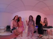 Bachelor Celebration Turns Into Intense Orgy With 4 Horny Babes 2/16