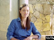 Sexy lesbian pleasures her lover with a strap on 11/16