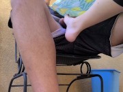 Undertable Footjob Tease - Check us out on C4S!!! 14/16