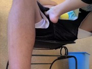 Undertable Footjob Tease - Check us out on C4S!!! 8/16