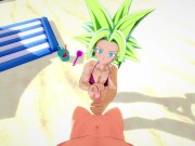 [POV] SEX ON THE BEACH WITH KELFA - DRAGON BALL SUPER POV PORN 1/16
