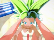[POV] SEX ON THE BEACH WITH KELFA - DRAGON BALL SUPER POV PORN 4/16