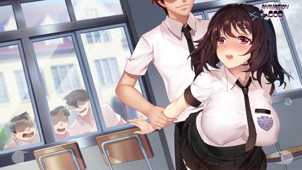 Anime Schoolgirl Big Tits - Cute brunette in school uniform fucks with classmate in public / japanese  schoolgirl - RedTube