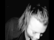 Brunette GF deepthroats and takes huge throatpie from BBC 4/16