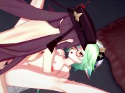 Genshin Impact Lesbian Strapon Compilation. 12/16
