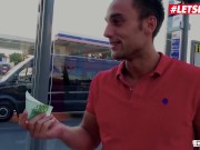 BUMSBUS - BIG TITS BLONDE JESSY KEY HAS SEX IN THE BACKSEAT - LETSDOEIT 2/16