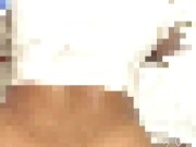 Thick Asian Teen With 40 inch Ass Sucks Cock While Showing Her Thick Asian Thighs 15/16