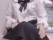 Outstanding style! Menhera is too comfortable and crazy masturbation (amateur, personal shooting, uncensored) 2/16