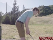 Golf Pro Sable Jones scores a Hole in One with this Hacker 4/16