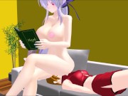 Daily Facesitting (MMD Facesitting Animation) 3/16