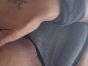 Went outside to pee my panties and slurp some up 9/16