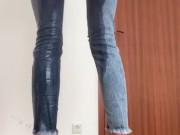 couldnt hold it anymore and piss down my legs 13/16