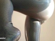 Latex rubber selfie free porn video with model Arya Grander 13/16