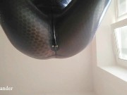 Latex rubber selfie free porn video with model Arya Grander 14/16
