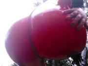 Latex rubber selfie free porn video with model Arya Grander 3/16