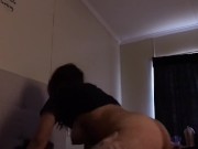 girlfriend with huge tits rides boyfriends dick 6/16