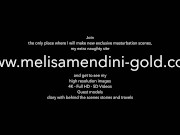Melisa Mendini Pantyhose tease MelisaMendini-Gold 15/16