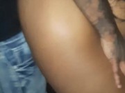 ThotWife Getting Bussed Down Outside of Party 2/16