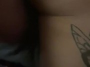 Hotwife rides husband while coworker hits from behind 4/16