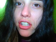 PinkMoonLust Pees Public Restroom Bathroom Dirty Tongue Happy Horny Hairy Onlyfans Slut Camgirl Piss 12/16