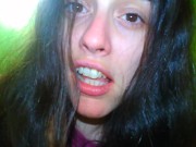 PinkMoonLust Pees Public Restroom Bathroom Dirty Tongue Happy Horny Hairy Onlyfans Slut Camgirl Piss 16/16