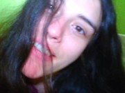 PinkMoonLust Pees Public Restroom Bathroom Dirty Tongue Happy Horny Hairy Onlyfans Slut Camgirl Piss 9/16