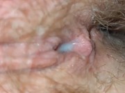 Removing condom for risky Creampie Glory Hole 14/16