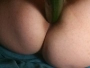 Anal dilatation with 3 cucumbers  1/16