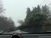 Sexy Babe In A Car 13/16