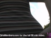 This Cutie Keeps Cumming Over And Over In My Car 2/16