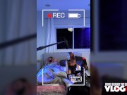 Petite GF Vanna Bardot Fucks Cheating BF Behind Scenes 8/16