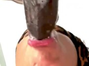 Mindybankz giving some sloppy head 12/16