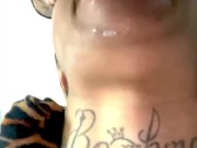 Mindybankz giving some sloppy head 9/16