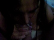 increible chupada de pija y se traga toda la leche 11/16