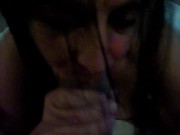 increible chupada de pija y se traga toda la leche 13/16