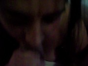 increible chupada de pija y se traga toda la leche 2/16